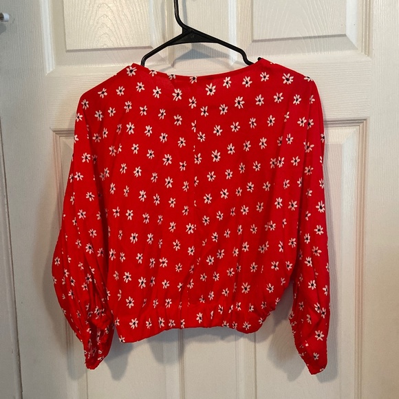 Zara red crop top - Picture 3 of 3